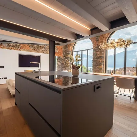 公寓 Casa Giorgio Luxury With Stunning View 梅纳焦